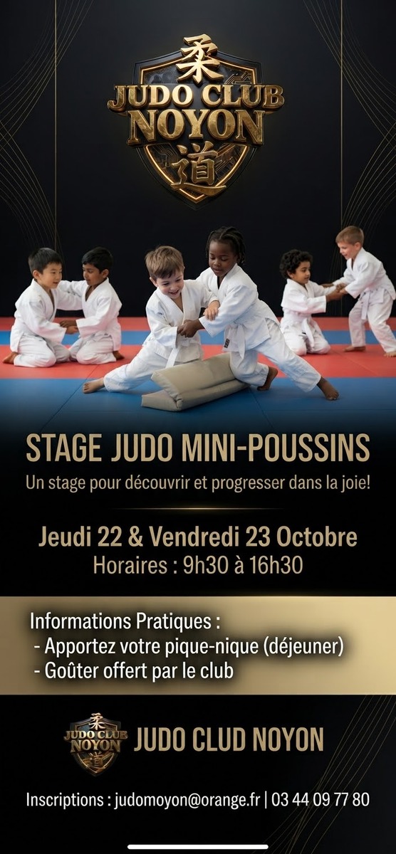 STAGE DE LA TOUSSAINT MINI-POUSSIN